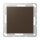 Jung A594-0MO Blind-Abdeckung (Thermoplast bruchsicher) Mokka Serie A