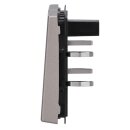 Jung A1702CH Steuertaste 2-fach Standard (Duroplast) Champagner Serie A