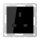 Jung A3521SW Steckdose British Standard (Duroplast) Schwarz Serie A