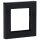 Jung A5581BFSW 1-fach Rahmen A 550 (Thermoplast bruchsicher) Schwarz Serie A