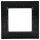 Jung A5581BFSW 1-fach Rahmen A 550 (Thermoplast bruchsicher) Schwarz Serie A