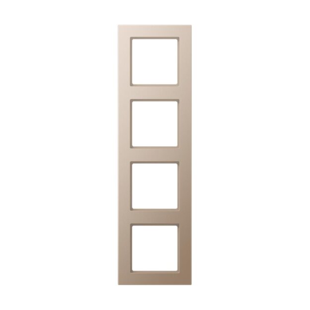 Jung AC584CH Rahmen 4fach (Duroplast) Champagner Serie A