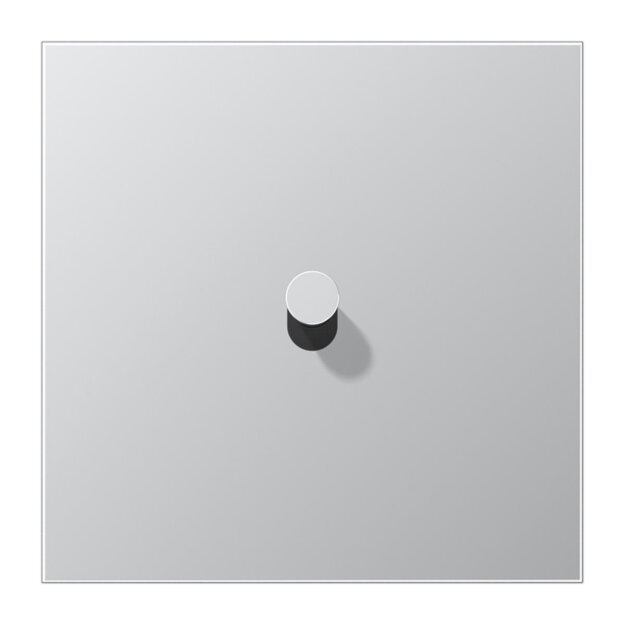 Jung AL12-0K0 Abdeckung 1-fach mit 1 Kipphebel Aluminium Serie LS 1912