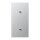 Jung AL12-20K0 Abdeckung 2-fach senkrecht mit 1+1 Kipphebeln Aluminium Serie LS 1912