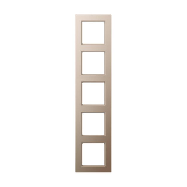 Jung AC585CH Rahmen 5fach (Duroplast) Champagner Serie A