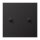 Jung AL12-5DR01 Abdeckung 1-fach mit 2 Kipphebeln (lackiertes Aluminium) Dark Serie LS 1912