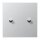 Jung AL12-5K0 Abdeckung 1-fach mit 2 Kipphebeln Aluminium Serie LS 1912