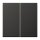 Jung AL1702AN Steuertaste 2-fach Standard (lackiertes Aluminium) Anthrazit Serie LS