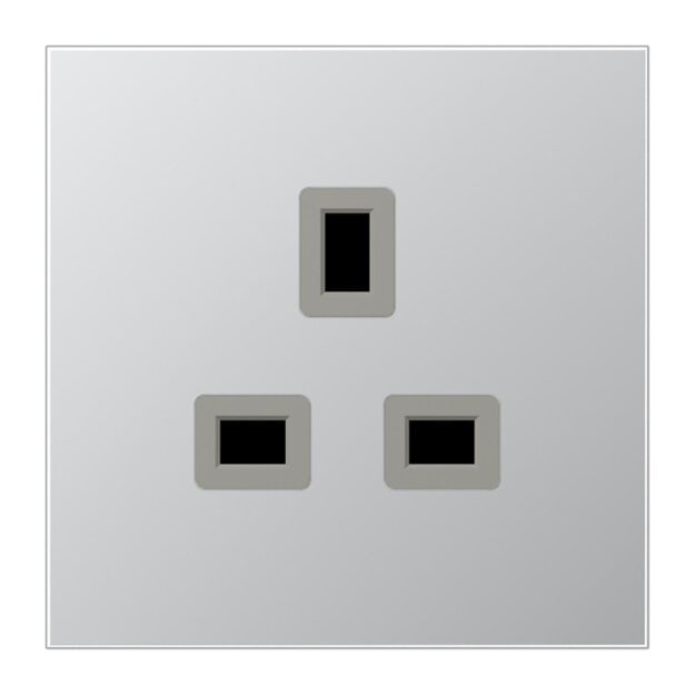 Jung AL3521 Steckdose British Standard Aluminium Serie LS