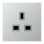Jung AL3521 Steckdose British Standard Aluminium Serie LS