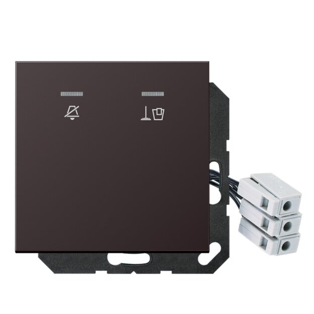 Jung ALCUKO5M230D Hotelabdeckung 230 V, Außenstelle Aluminium Serie LS