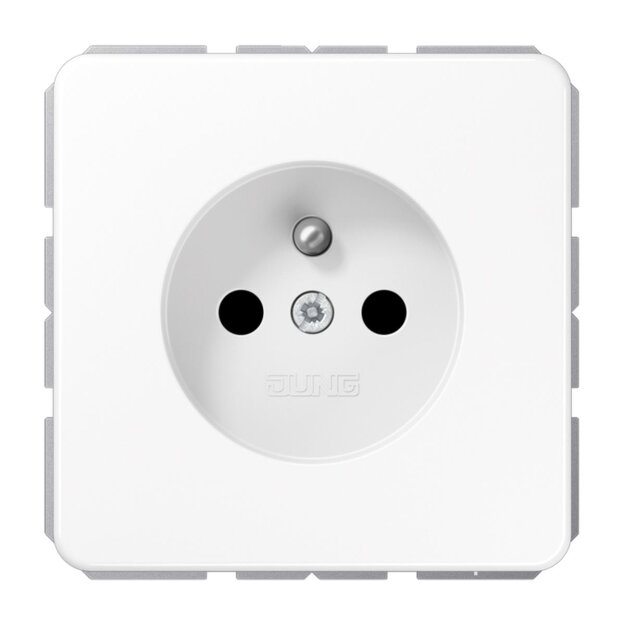 Jung CD1520FKIWW Steckdose Französisch/Belgisch (Duroplast) Alpinweiß Serie CD