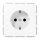 Jung CD1521WW Schuko Steckdose (Duroplast) Alpinweiß Serie CD