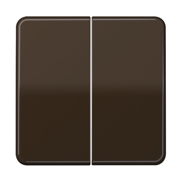 Jung CD1702BR Steuertaste 2-fach Standard Braun Serie CD