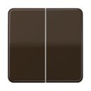 Jung CD1702BR Steuertaste 2-fach Standard Braun Serie CD