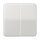 Jung CD1702LG Steuertaste 2-fach Standard Lichtgrau Serie CD