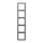 Jung CD585WUGR Rahmen 5-fach Grau Serie CD