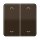 Jung CD595MPBR Wippe f. Multi-Switch Braun Serie CD