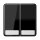 Jung CD595NASW Wippe f. Serienschalter NA (Duroplast) Schwarz Serie CD