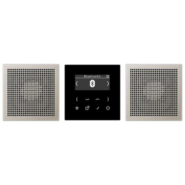 Jung DABES2BT Smart Radio DAB+ mit Bluetooth - Set Stereo