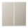 Jung ES1702 Steuertaste 2-fach Standard Edelstahl Serie LS 1912