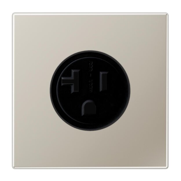 Jung ES2521-20 Nema-Steckdose 20 A Edelstahl Serie LS 1912