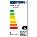 Jung PLF1D05WW LED-Fluter dimmbar (3000K) (Duroplast) Alpinweiß Plug & Light
