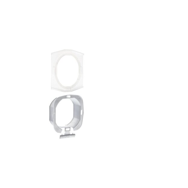 Berker 10107800 Dichtungsset für Schlüsselschalter/-taster, R.1/R.3, Transparent