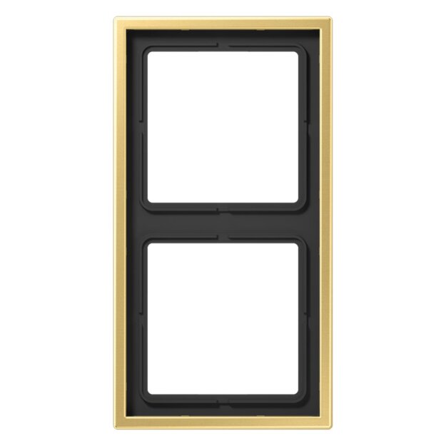 Jung ME2982C Rahmen 2fach (Messing) Messing Serie LS
