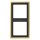 Jung ME2982C Rahmen 2fach (Messing) Messing Serie LS