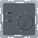 Berker 20296086 Temperaturregler, Wechsler Matt Schalter...
