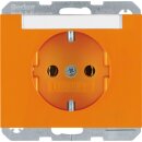 Berker 47397014 Steckdose Schuko mit Beschriftungsfeld...