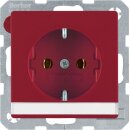 Berker 47506002 Steckdose Schuko mit Beschriftungsfeld...