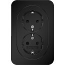 Berker 47592045 Doppelsteckdose Schuko, Abdeckplatte,...