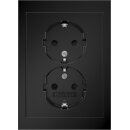 Berker 47592245 Doppelsteckdose Schuko, Abdeckplatte,...