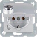 Berker 47631404 Schuko Steckdose Matt Steckklemme...