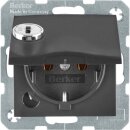 Berker 47631606 Schuko Steckdose Matt Steckklemme...