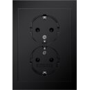 Berker 47742245 Doppelsteckdose Schuko mit Abdeckplatte,...
