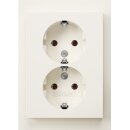 Berker 47747009 Doppelsteckdose Schuko mit Abdeckplatte,...