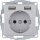 Berker 48031404 Steckdose SCHUKO/USB A-A B.3/B.7 Alu matt lackiert