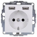 Berker 48038989 Steckdose SCHUKO/USB A-A S.1...