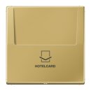 Jung ME2990CARDC Hotelcard-Schalter (Messing) Messing...