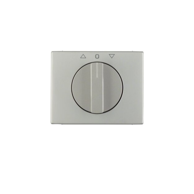 Berker 1077710400 Zentralstück mit Drehknopf für Jalousie-Drehschalter K.5 Edelstahl Rostfrei
