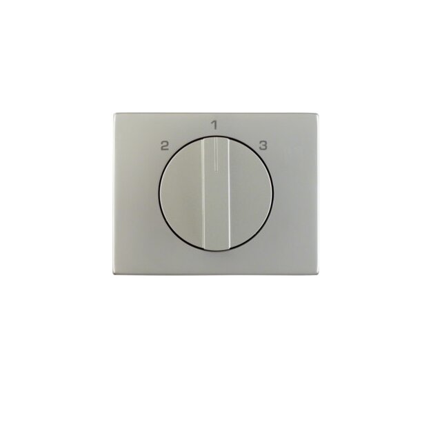 Berker 1088710400 Zentralstück mit Drehknopf für 3-Stufenschalter K.5 Edelstahl Rostfrei