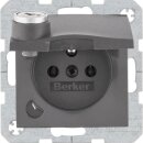 Berker 6765111606 Steckdose Matt Erdstift...