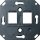 Gira 019700 Tragring MJ 2-fach MJ ITT Canon+Panduit Tragring