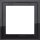 Gira 131105 Montageadapter 1-fach Gira E2 Schwarz