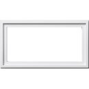 Gira 131203 Montageadapter 2-fach Gira E2 Reinweiß