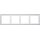 Gira 131403 Montageadapter 4-fach Gira E2 Reinweiß
