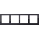 Gira 131405 Montageadapter 4-fach Gira E2 Schwarz